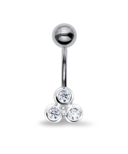 Shiny Crystal Belly Piercing BP-1961
